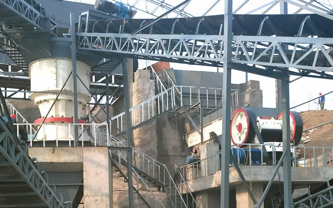 1000 tph stone crusher plant