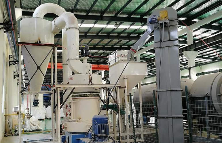  Ceramic ball mill plant