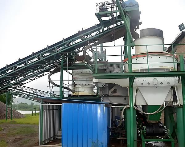 40-60 tph Stone crushing plant