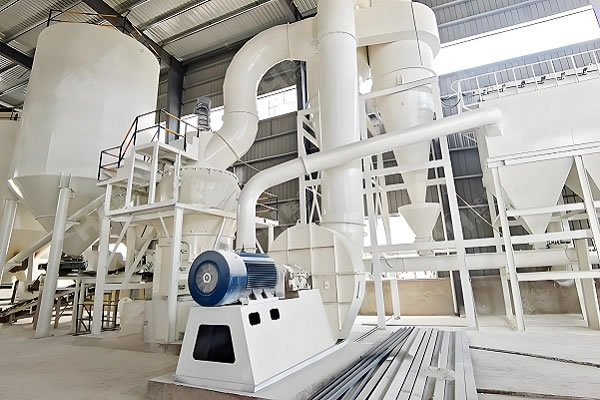 Calcium carbonate mill grinding plant