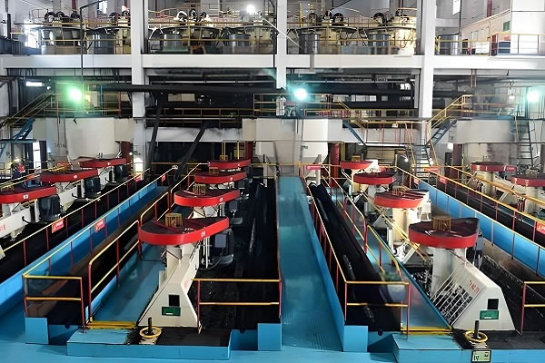Cooper ore processing plant