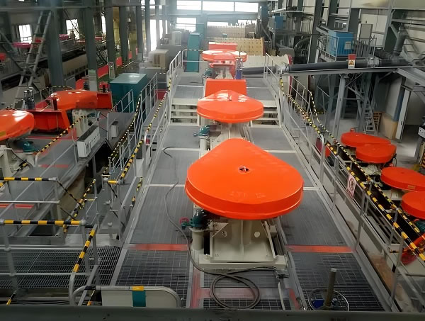 Cooper ore processing plant
