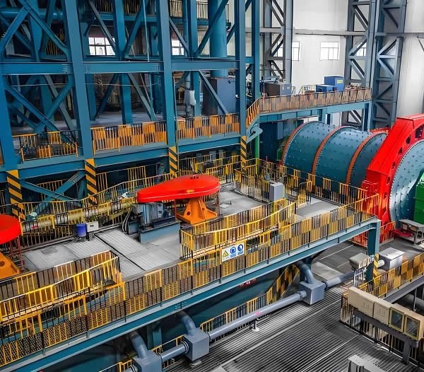 Cooper ore processing plant