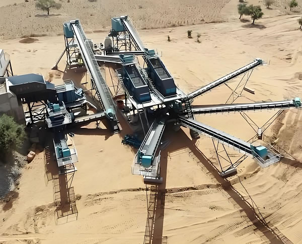 200 tph Granite crushing plant in  Malaysia
