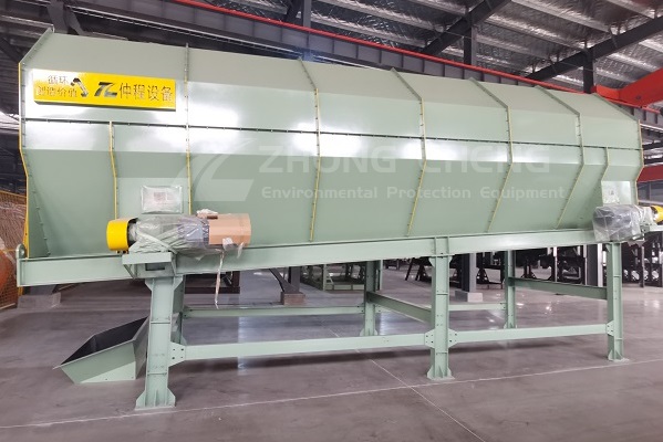 What is the trommel screen and how does it work?