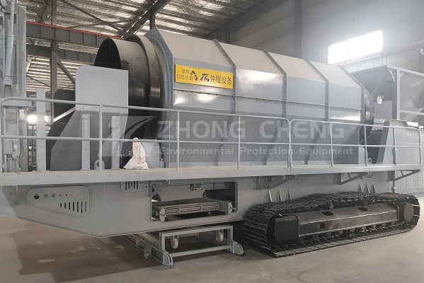 The role of mobile trommel screen in garbage disposal