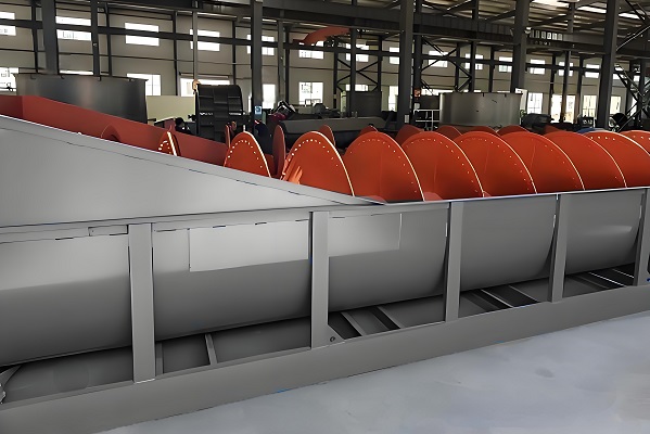 Repair and daily maintenance of spiral sand washer