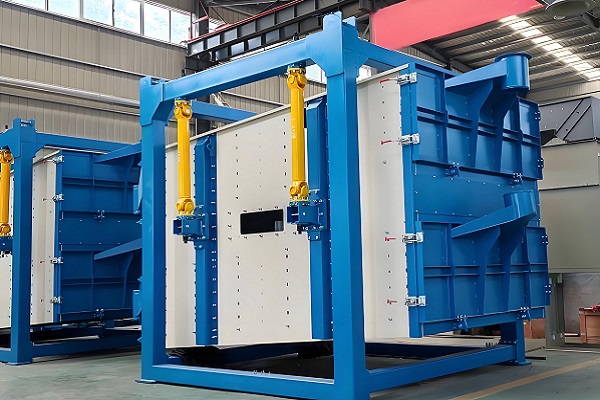 Application of swing screen in waste recycling