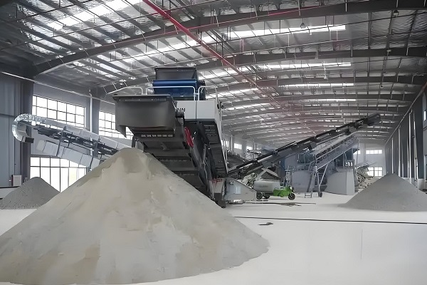 Construction waste screening solution in