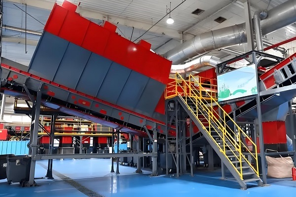 Shanghai domestic waste screening system