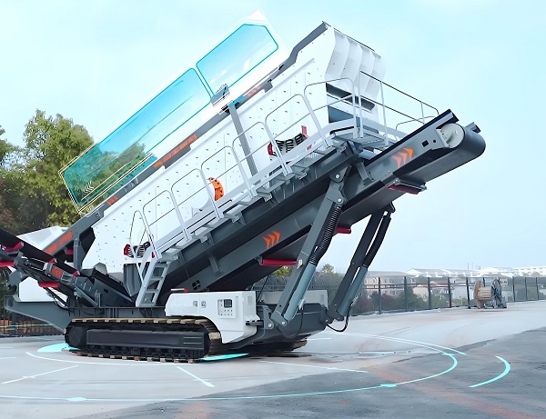 Tracked Mobile Screening Station