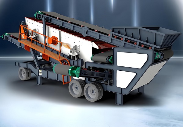 Tire Type Mobile Screening Station