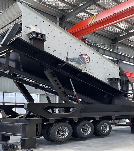 Tire Type Mobile Screening Station