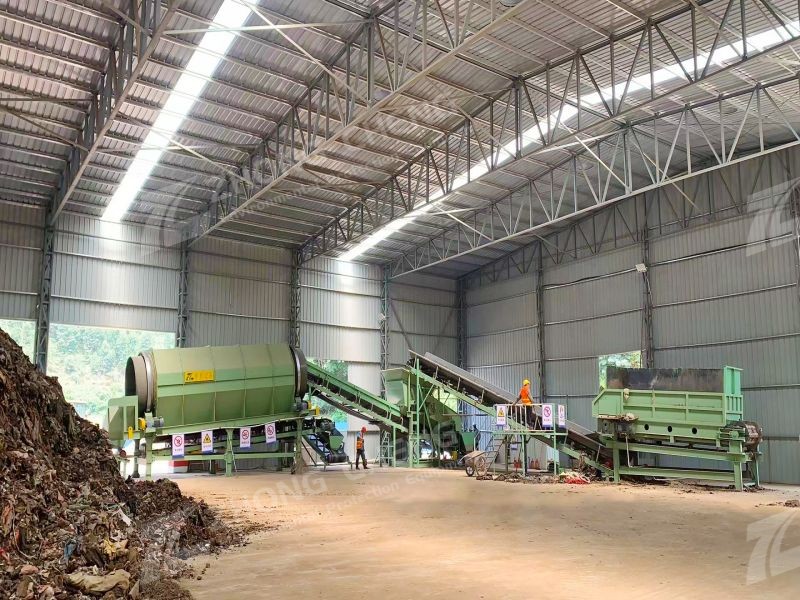 Old waste screening equipment Old waste screening equipment