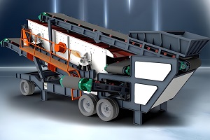 Tire Type Mobile Screening Station